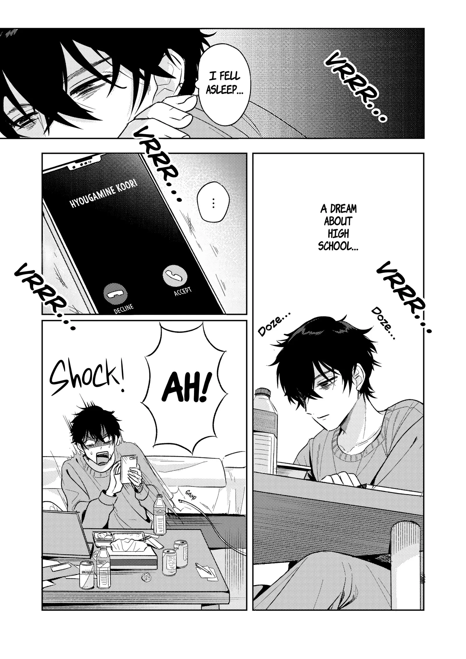 Hyouga-kei Idol no Manager wo Shiteimasu ga, Mou Genkai desu. Chapter 1 page 14