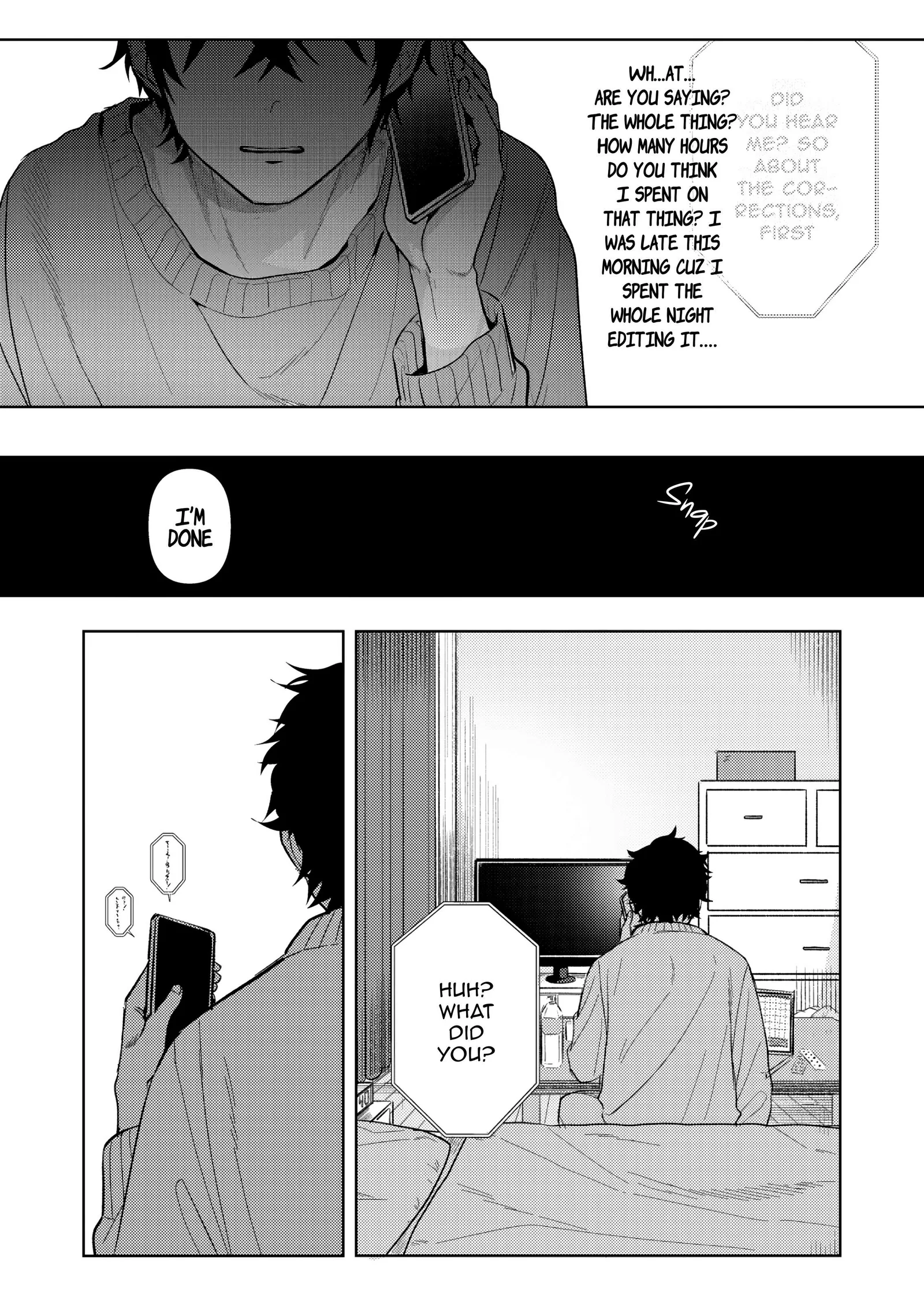 Hyouga-kei Idol no Manager wo Shiteimasu ga, Mou Genkai desu. Chapter 1 page 17