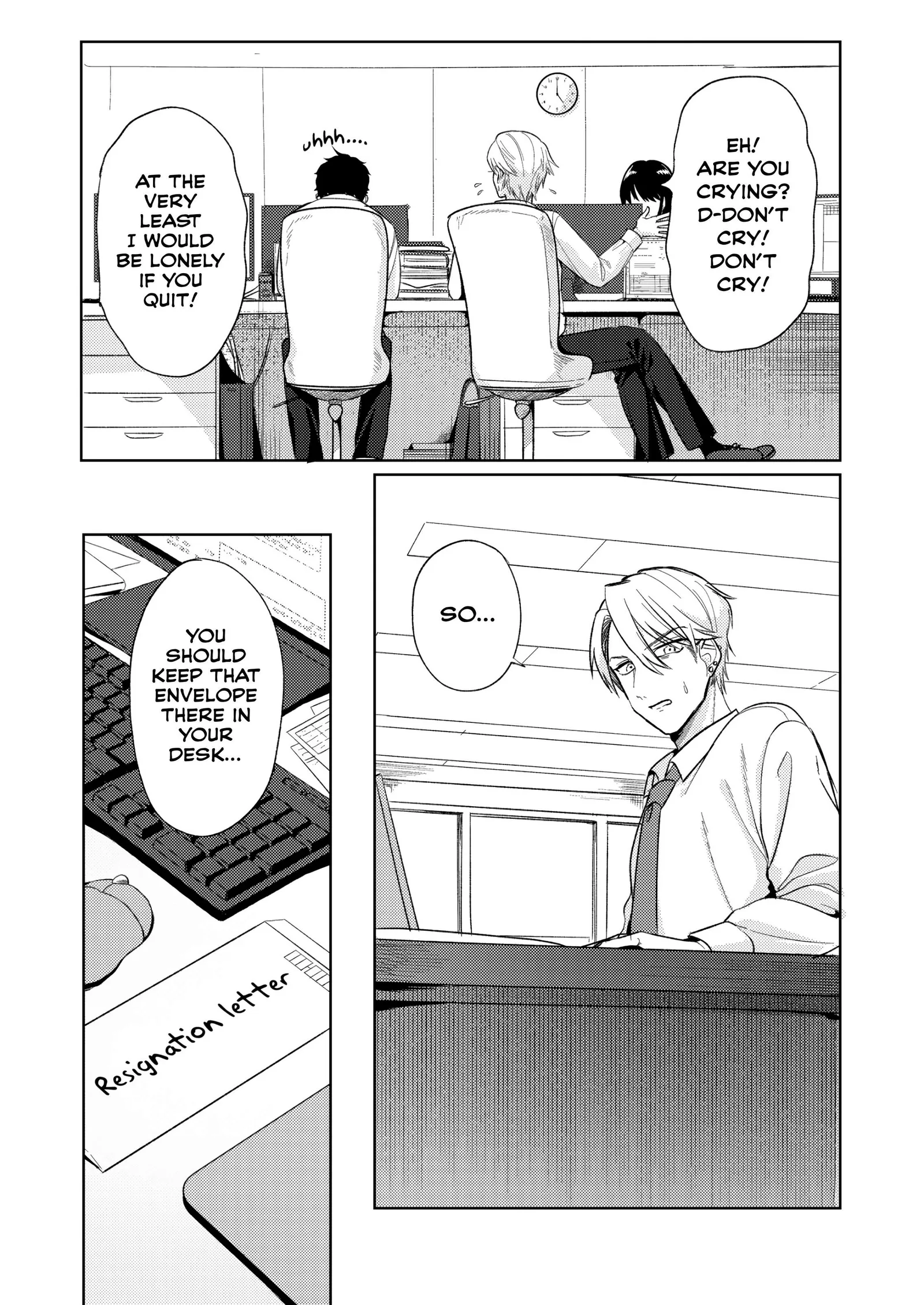 Hyouga-kei Idol no Manager wo Shiteimasu ga, Mou Genkai desu. Chapter 1 page 6