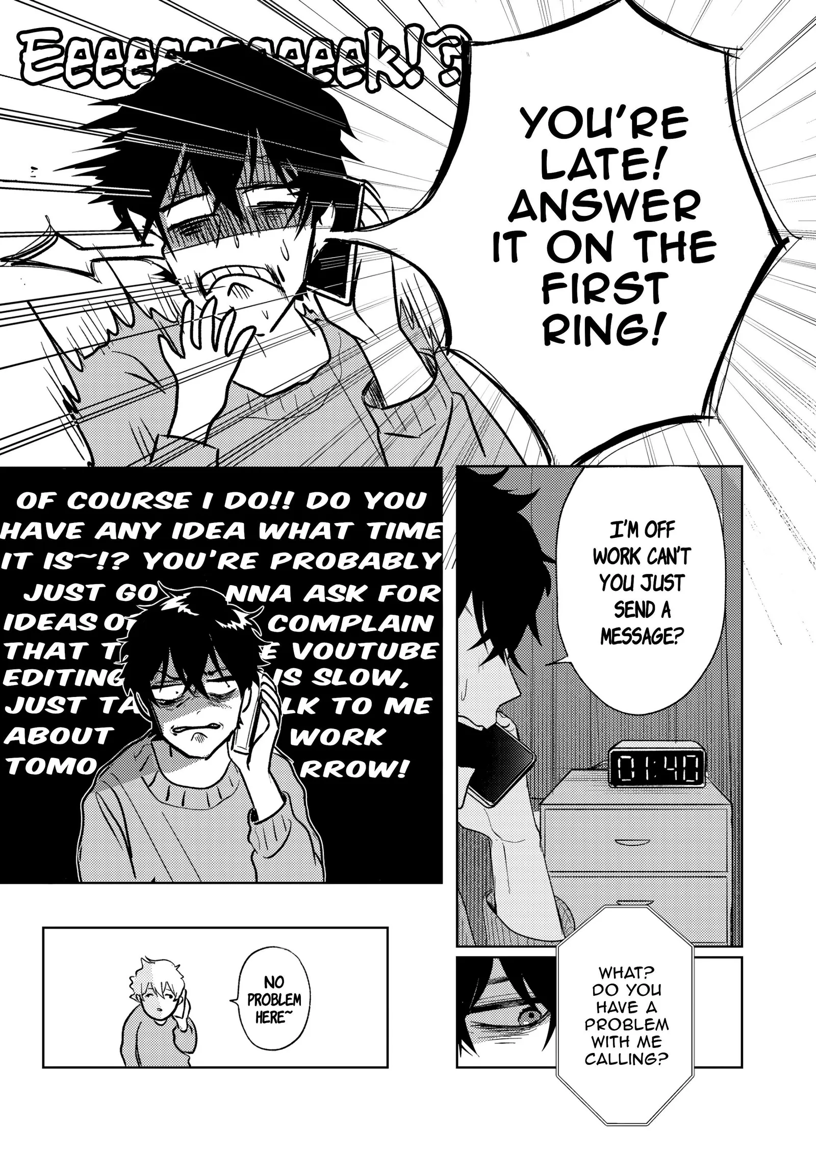 Hyouga-kei Idol no Manager wo Shiteimasu ga, Mou Genkai desu. Chapter 1 page 15