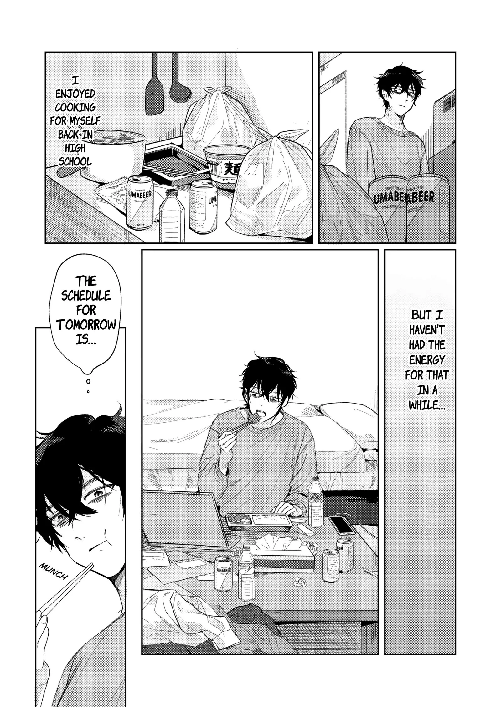 Hyouga-kei Idol no Manager wo Shiteimasu ga, Mou Genkai desu. Chapter 1 page 9