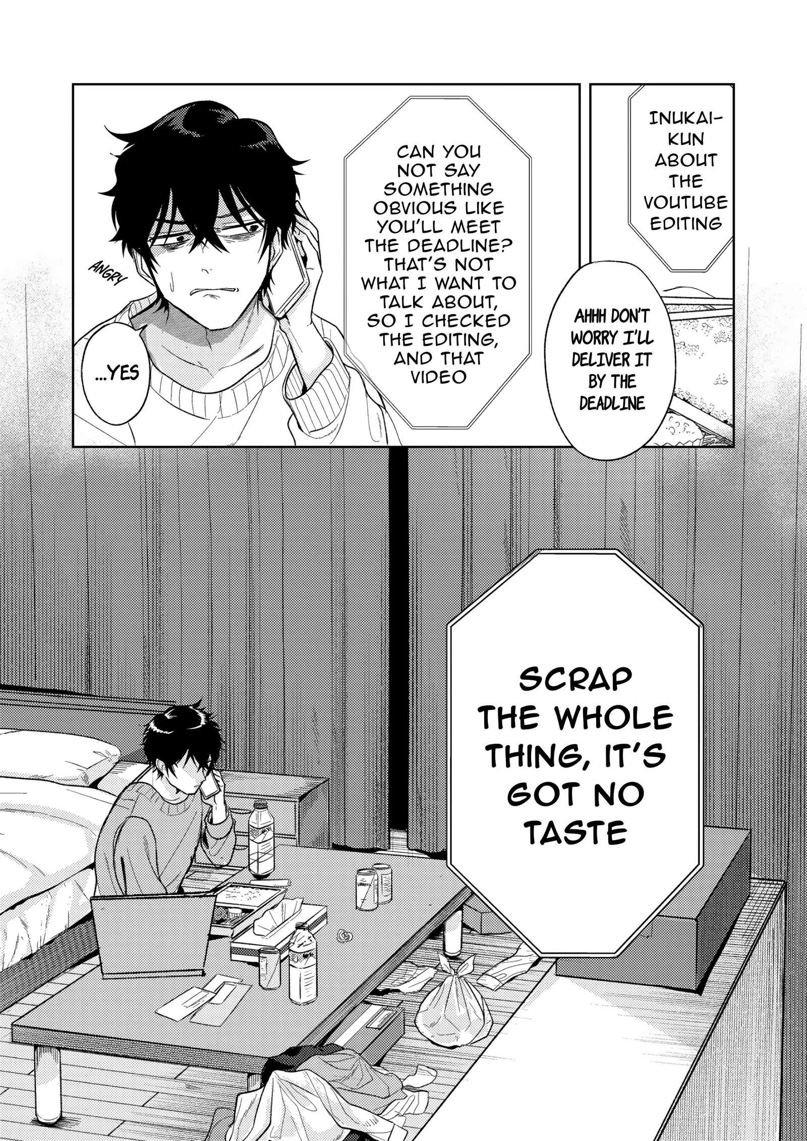 Hyouga-kei Idol no Manager wo Shiteimasu ga, Mou Genkai desu. Chapter 1 page 16