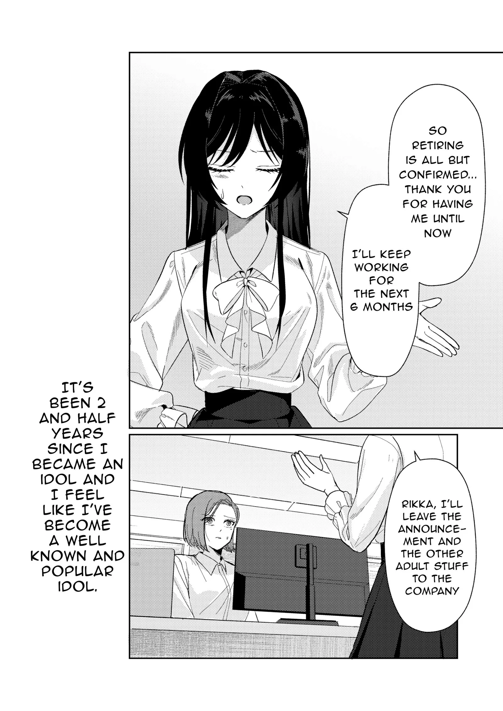Hyouga-kei Idol no Manager wo Shiteimasu ga, Mou Genkai desu. Chapter 2 page 10