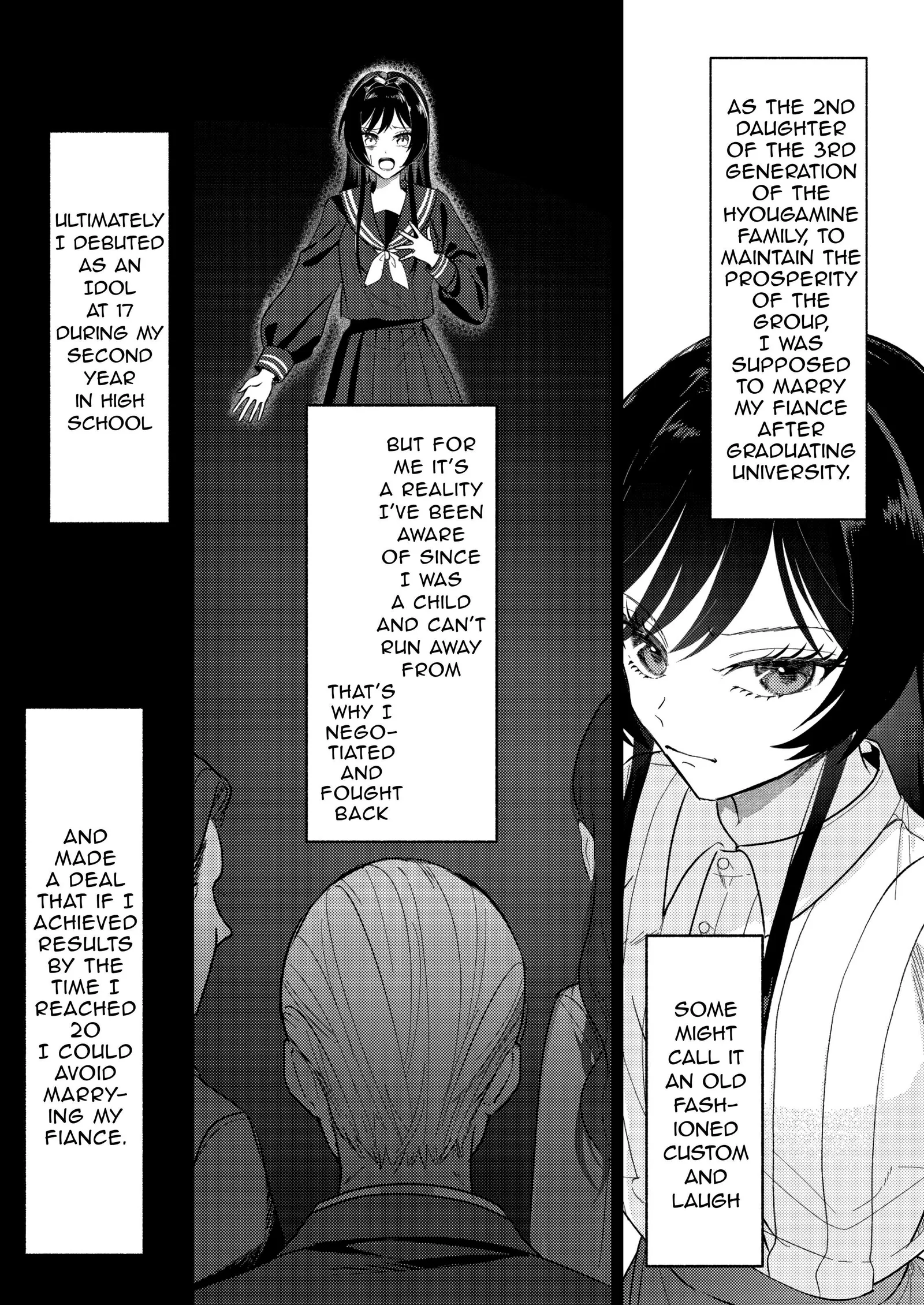 Hyouga-kei Idol no Manager wo Shiteimasu ga, Mou Genkai desu. Chapter 2 page 7