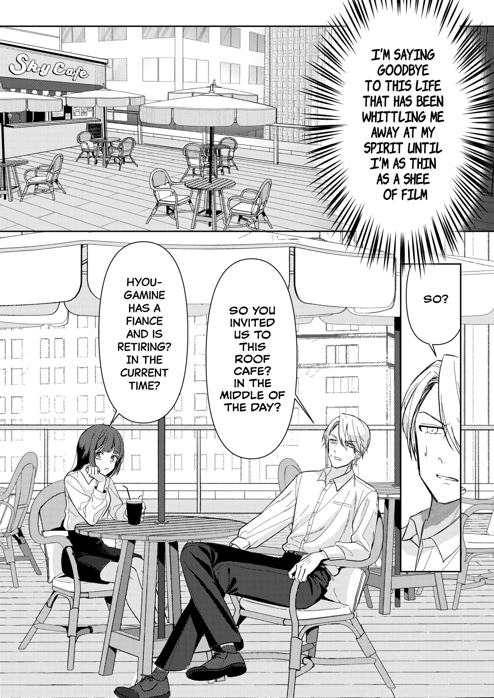 Hyouga-kei Idol no Manager wo Shiteimasu ga, Mou Genkai desu. Chapter 2 page 16