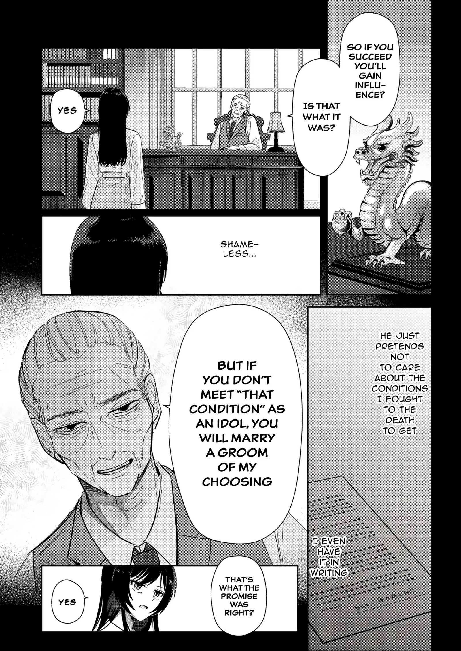 Hyouga-kei Idol no Manager wo Shiteimasu ga, Mou Genkai desu. Chapter 2 page 6