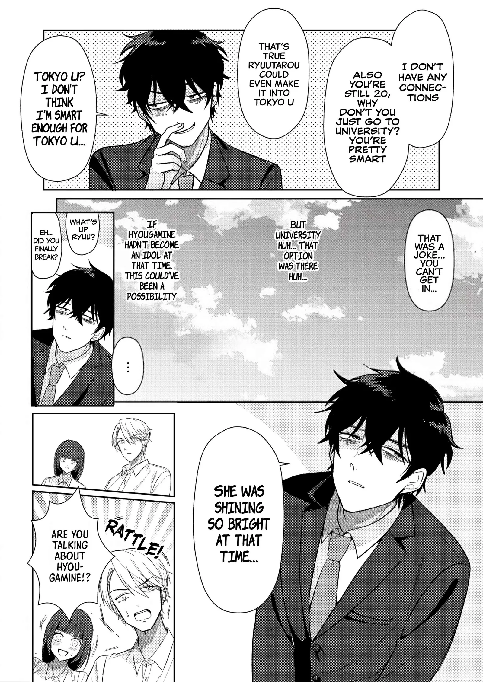 Hyouga-kei Idol no Manager wo Shiteimasu ga, Mou Genkai desu. Chapter 2 page 18