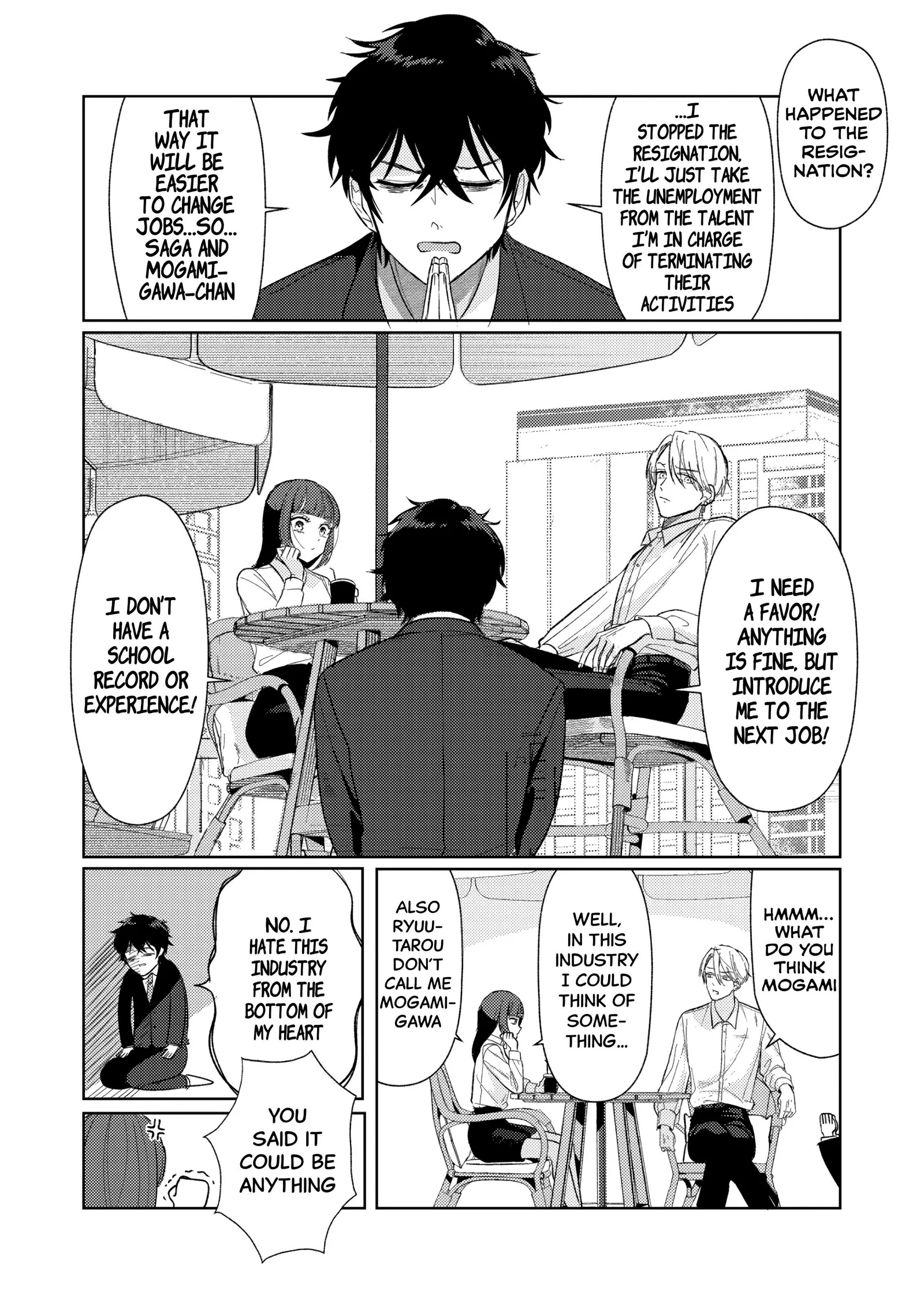 Hyouga-kei Idol no Manager wo Shiteimasu ga, Mou Genkai desu. Chapter 2 page 17