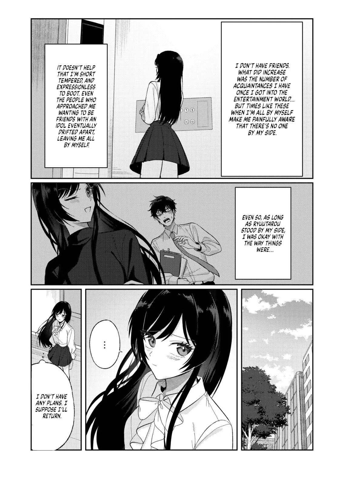 Hyouga-kei Idol no Manager wo Shiteimasu ga, Mou Genkai desu. Chapter 3 page 2
