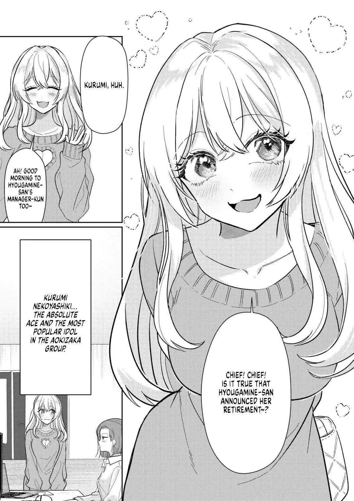 Hyouga-kei Idol no Manager wo Shiteimasu ga, Mou Genkai desu. Chapter 5 page 8
