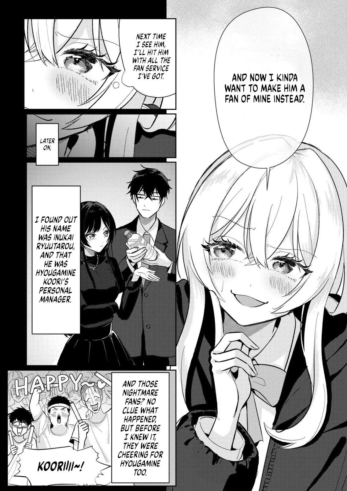 Hyouga-kei Idol no Manager wo Shiteimasu ga, Mou Genkai desu. Chapter 6 page 12