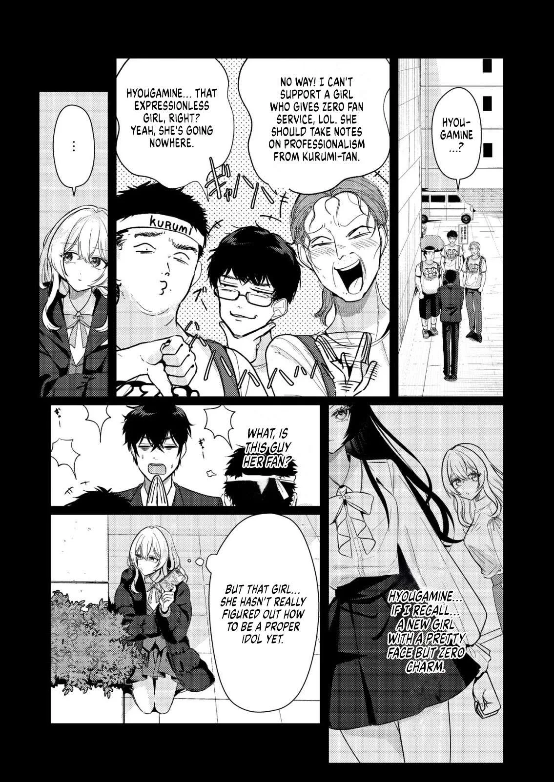 Hyouga-kei Idol no Manager wo Shiteimasu ga, Mou Genkai desu. Chapter 6 page 4