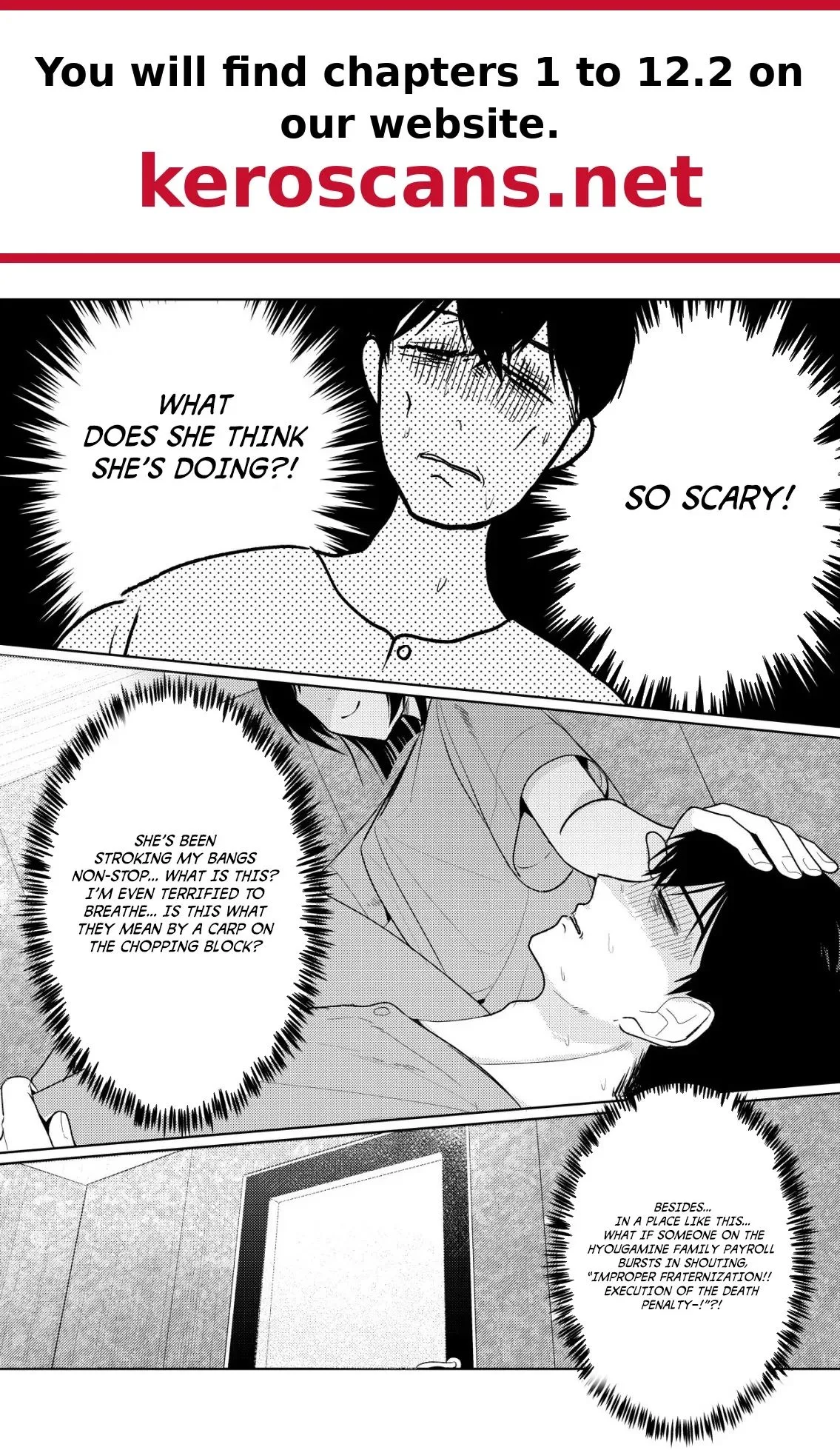 Hyouga-kei Idol no Manager wo Shiteimasu ga, Mou Genkai desu. Chapter 8.1 page 4