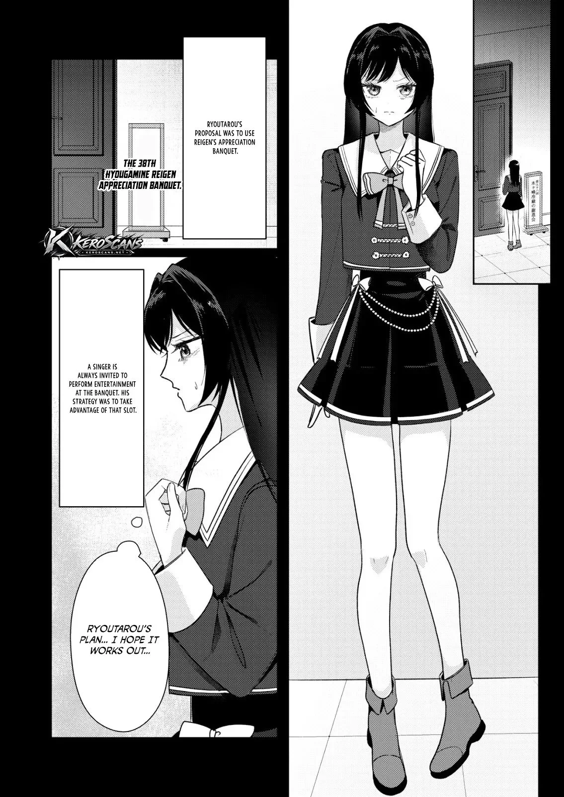 Hyouga-kei Idol no Manager wo Shiteimasu ga, Mou Genkai desu. Chapter 9.1 page 7