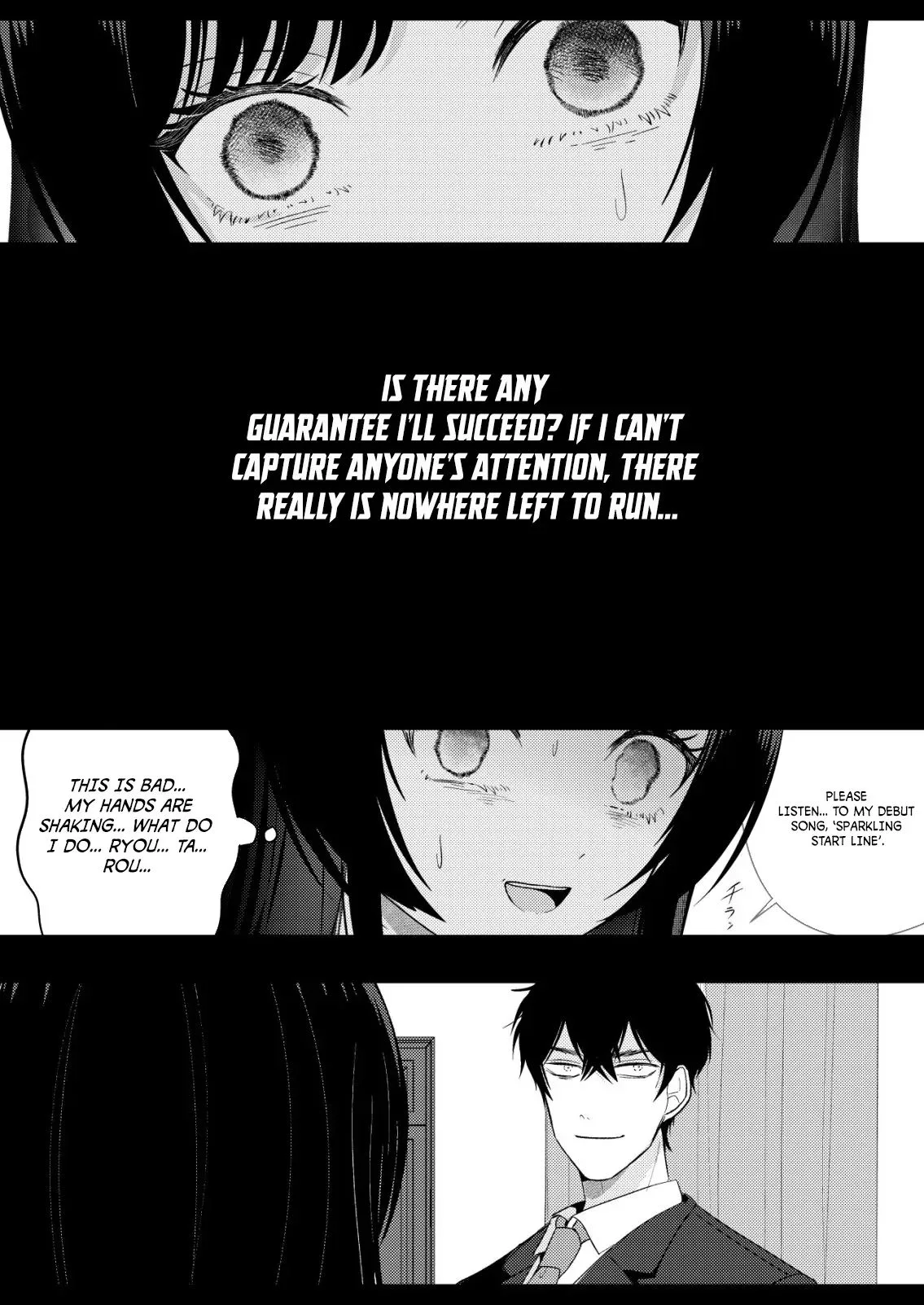 Hyouga-kei Idol no Manager wo Shiteimasu ga, Mou Genkai desu. Chapter 9.1 page 11