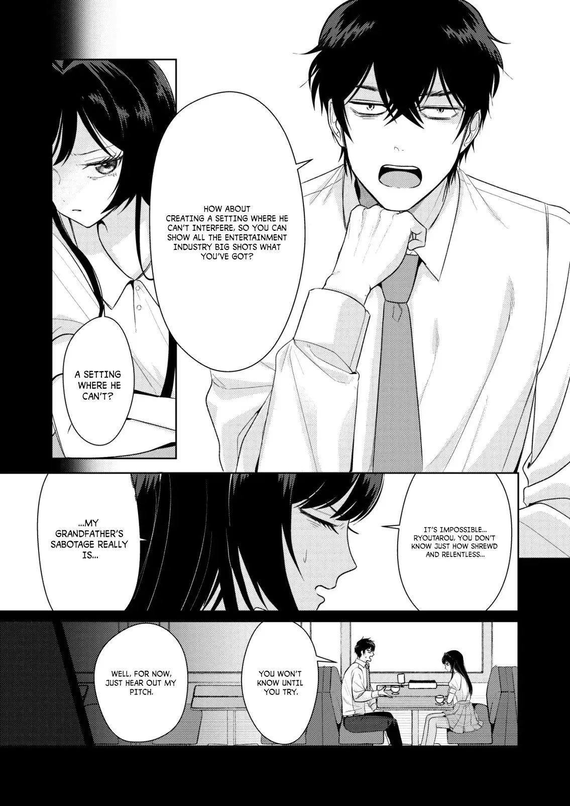 Hyouga-kei Idol no Manager wo Shiteimasu ga, Mou Genkai desu. Chapter 9.1 page 6