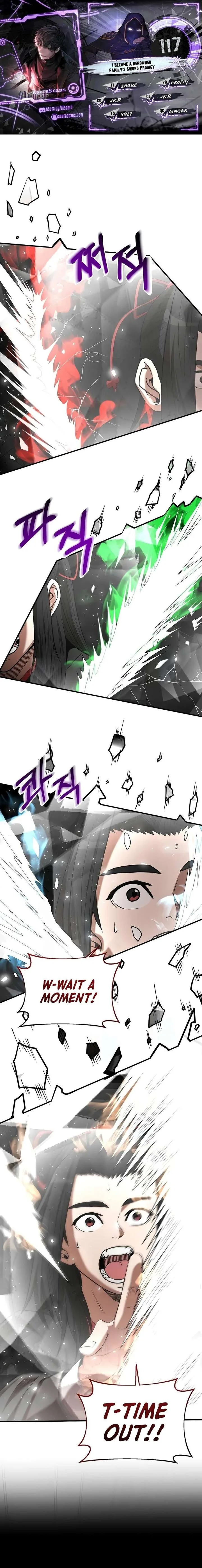 I Became a Renowned Family's Sword Prodigy Chapter 117 page 1