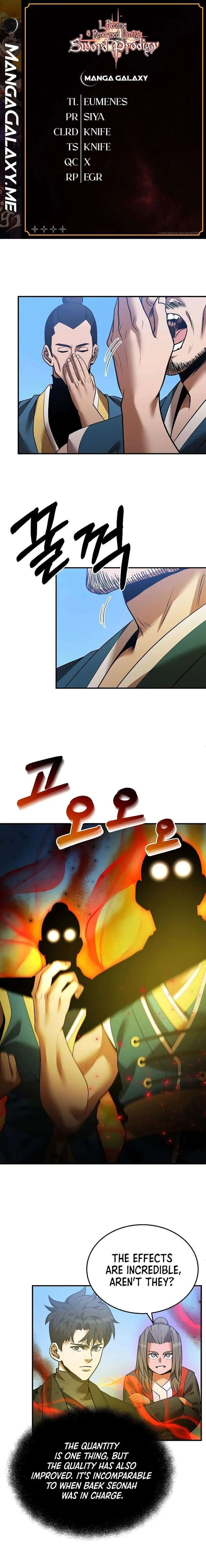 I Became a Renowned Family's Sword Prodigy Chapter 126 page 1