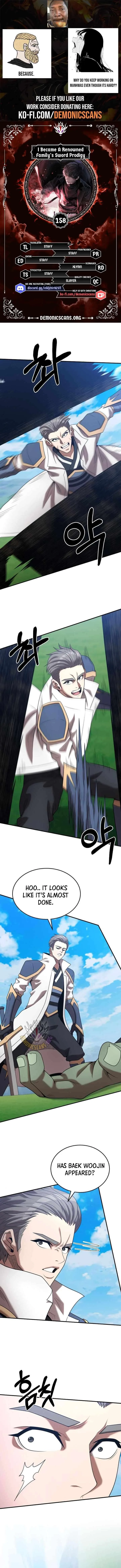 I Became a Renowned Family's Sword Prodigy Chapter 158 page 1