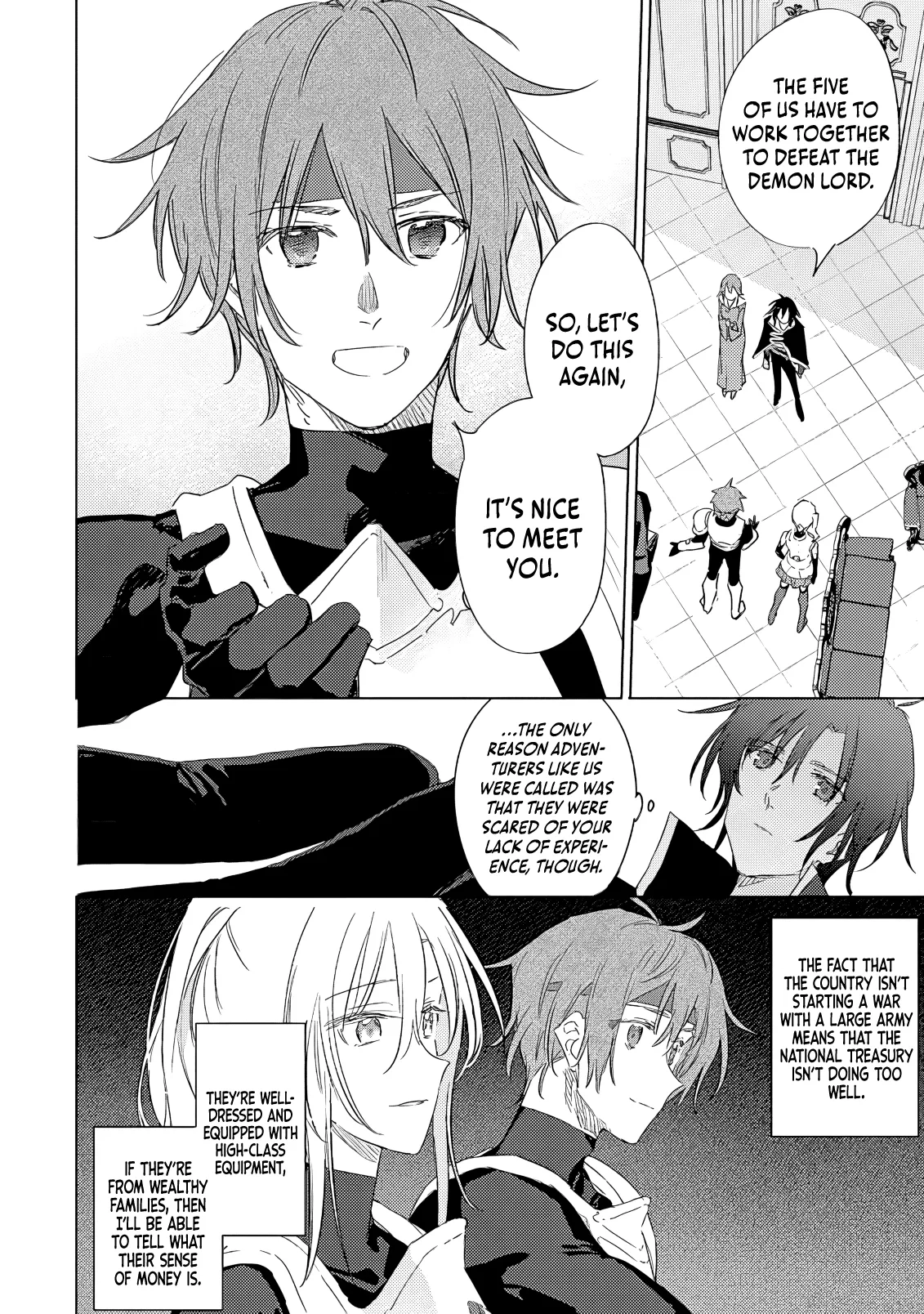 I Became The Dark Side of The Hero's Party of My Own Volition And Was Cast Out for Being "Unnecessary", But We'll See About That Chapter 1 page 17
