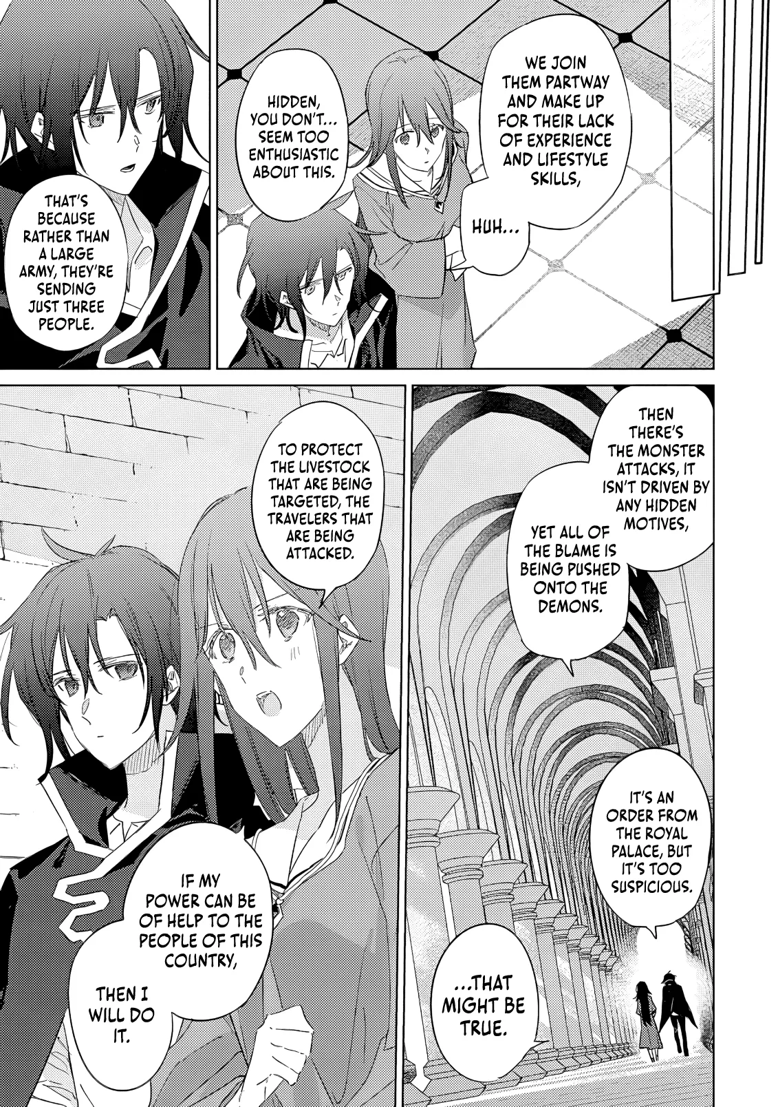 I Became The Dark Side of The Hero's Party of My Own Volition And Was Cast Out for Being "Unnecessary", But We'll See About That Chapter 1 page 12