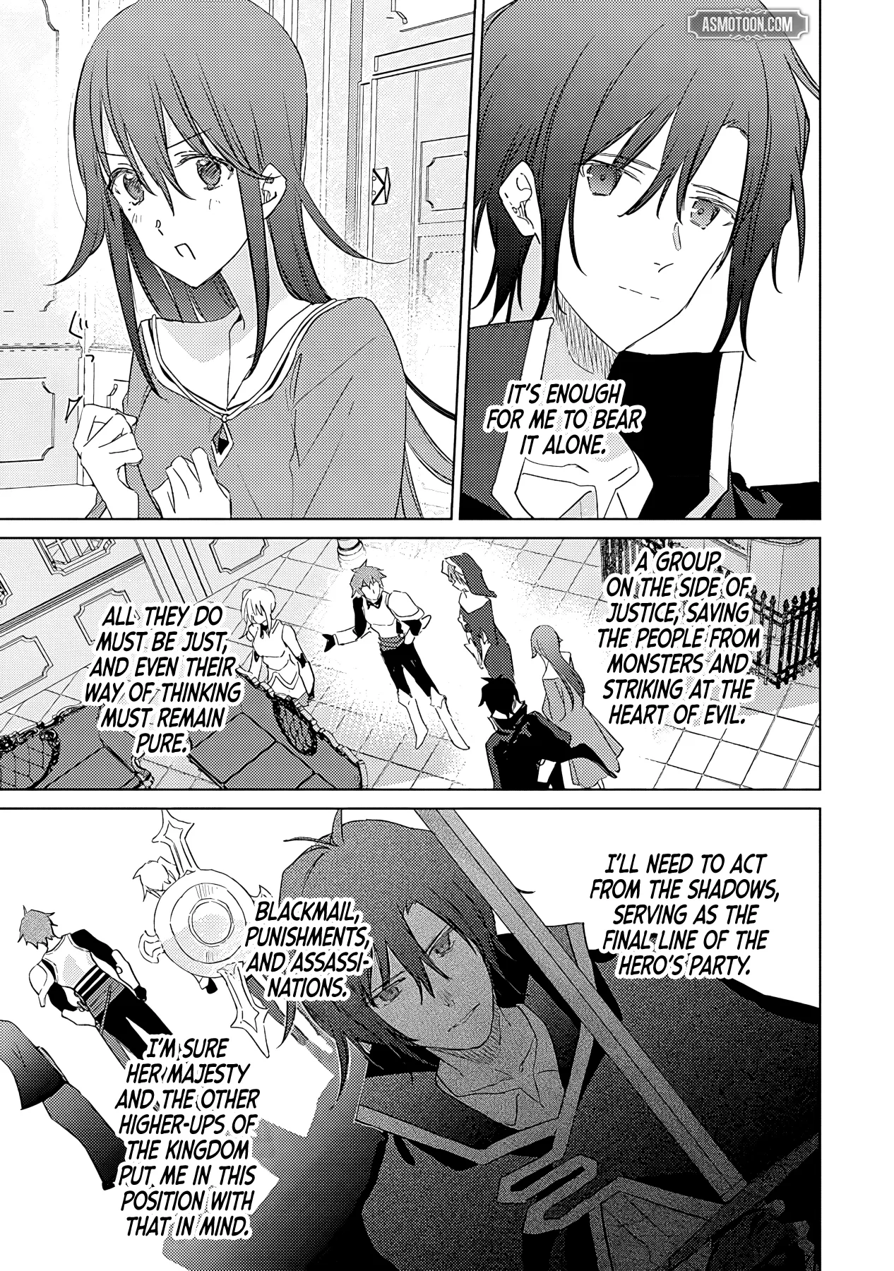 I Became The Dark Side of The Hero's Party of My Own Volition And Was Cast Out for Being "Unnecessary", But We'll See About That Chapter 1 page 22
