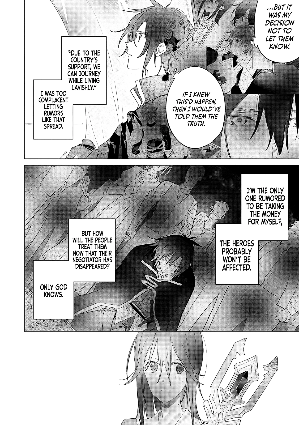 I Became The Dark Side of The Hero's Party of My Own Volition And Was Cast Out for Being "Unnecessary", But We'll See About That Chapter 1 page 55