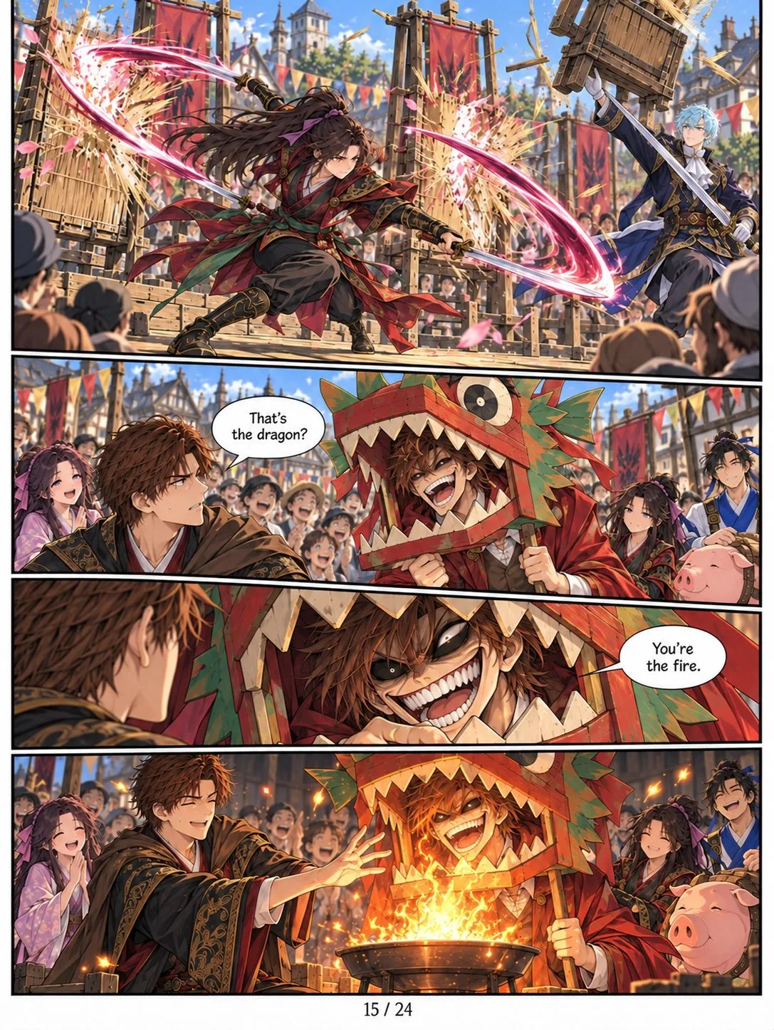 I Died During a College Debate and Awoke as the Heavenly Debater Chapter 50.5 page 15