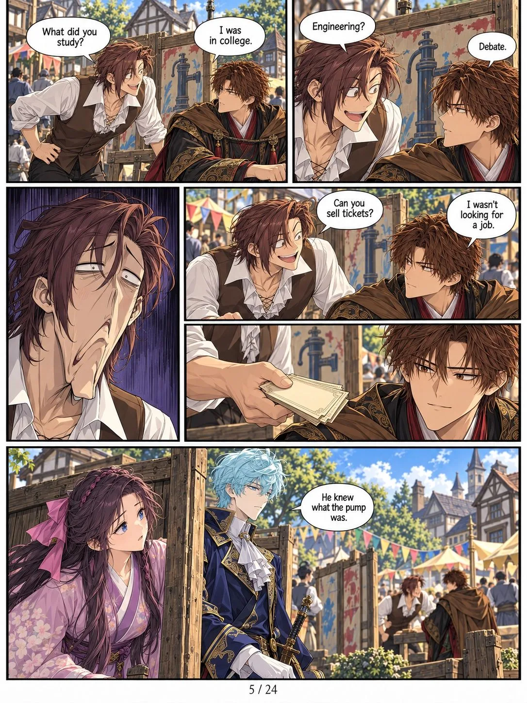 I Died During a College Debate and Awoke as the Heavenly Debater Chapter 50.5 page 5