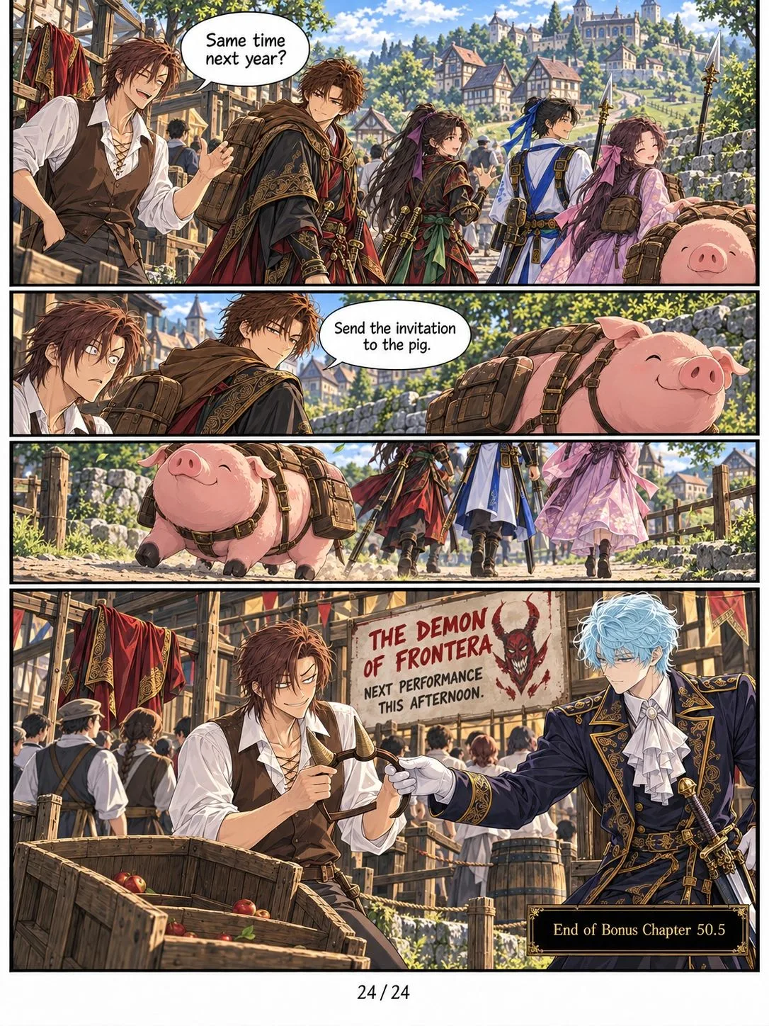 I Died During a College Debate and Awoke as the Heavenly Debater Chapter 50.5 page 24