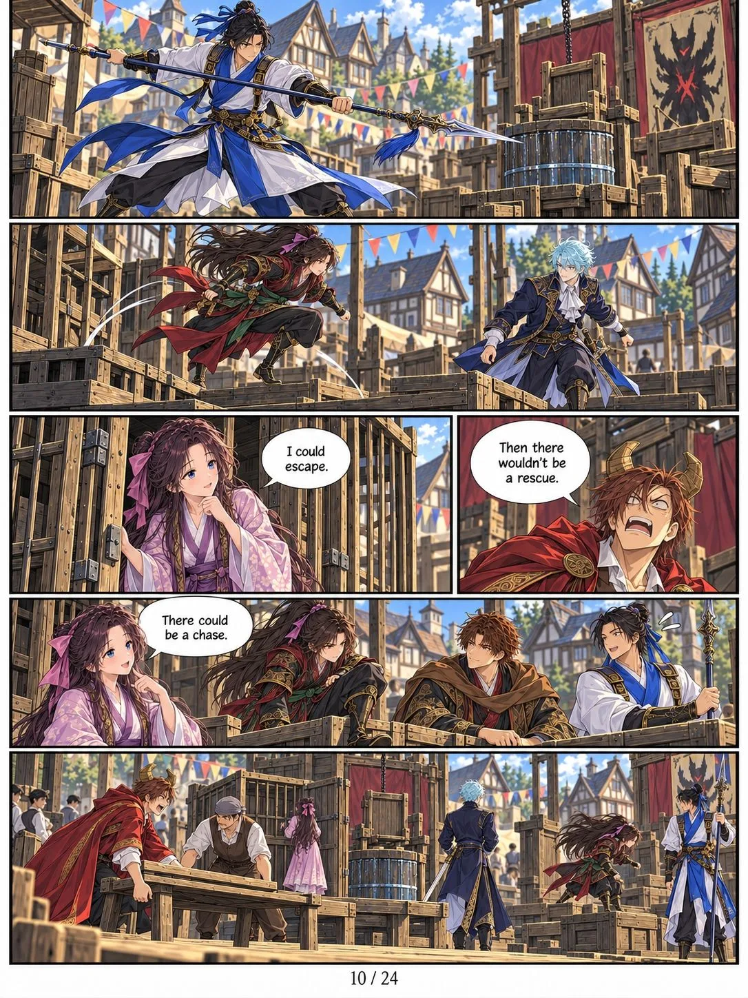 I Died During a College Debate and Awoke as the Heavenly Debater Chapter 50.5 page 10