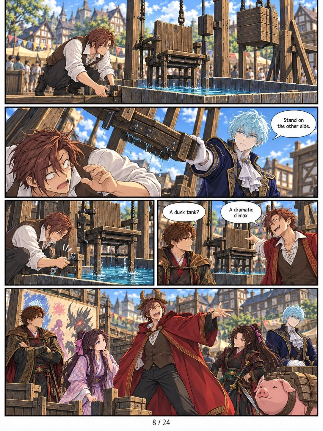 I Died During a College Debate and Awoke as the Heavenly Debater Chapter 50.5 page 8