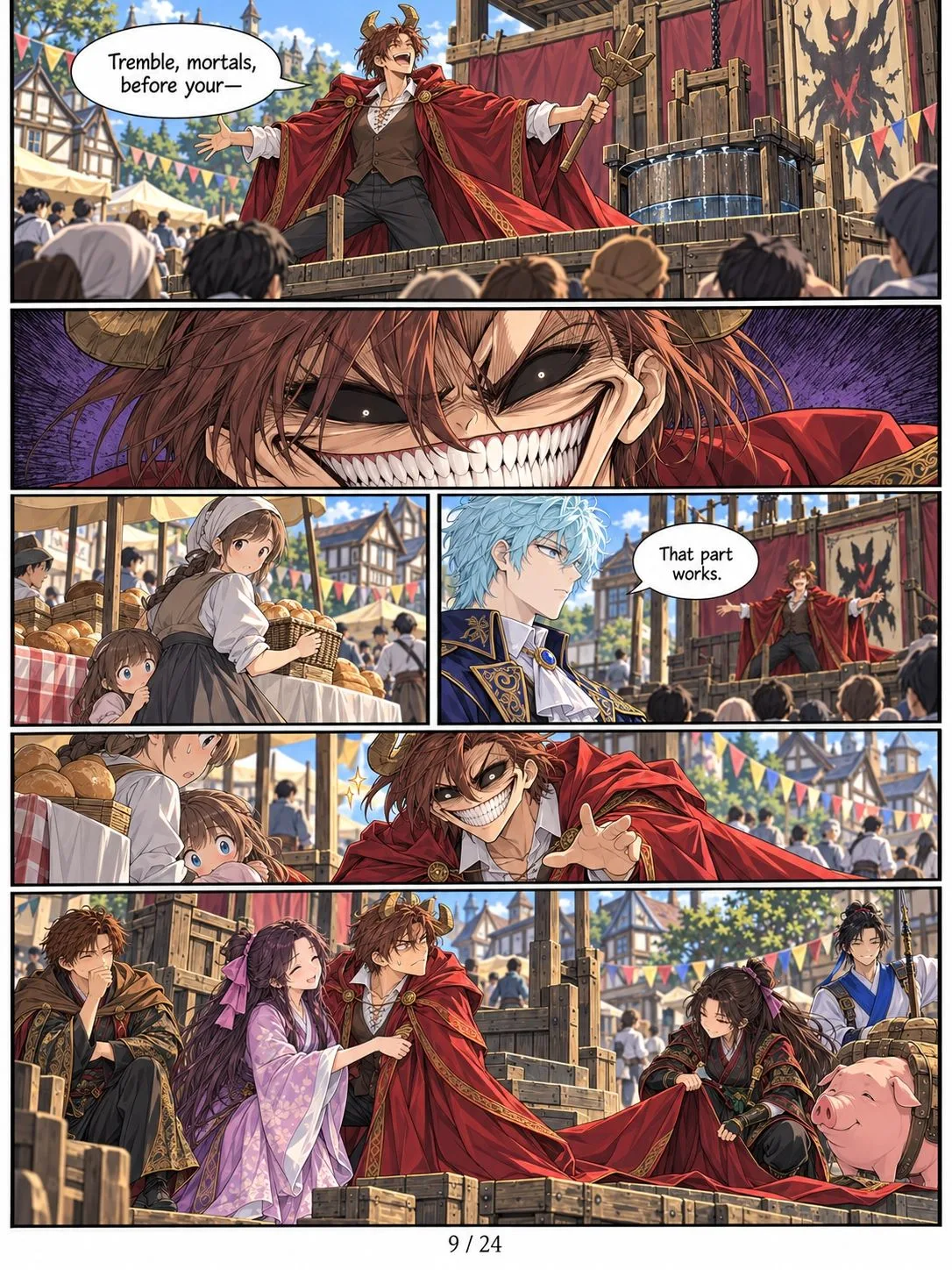 I Died During a College Debate and Awoke as the Heavenly Debater Chapter 50.5 page 9