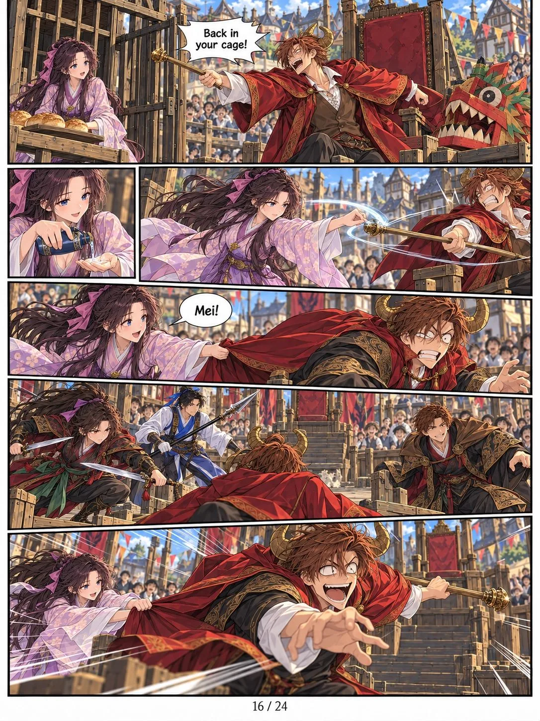 I Died During a College Debate and Awoke as the Heavenly Debater Chapter 50.5 page 16