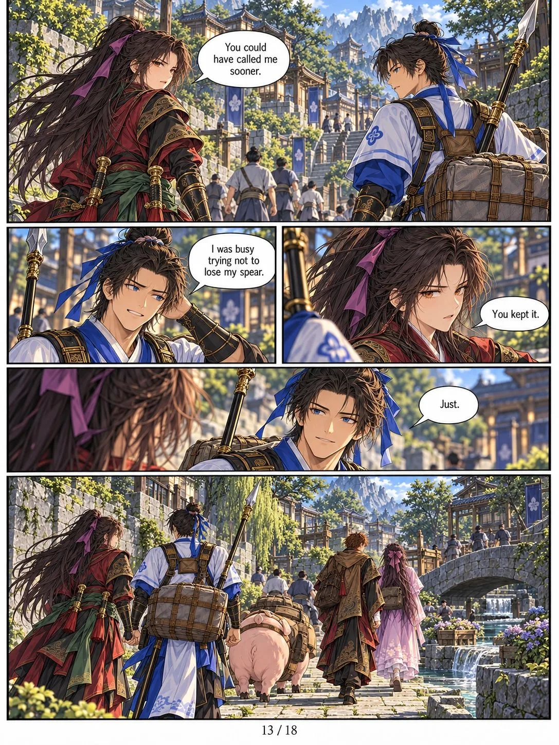 I Died During a College Debate and Awoke as the Heavenly Debater Chapter 51 page 13