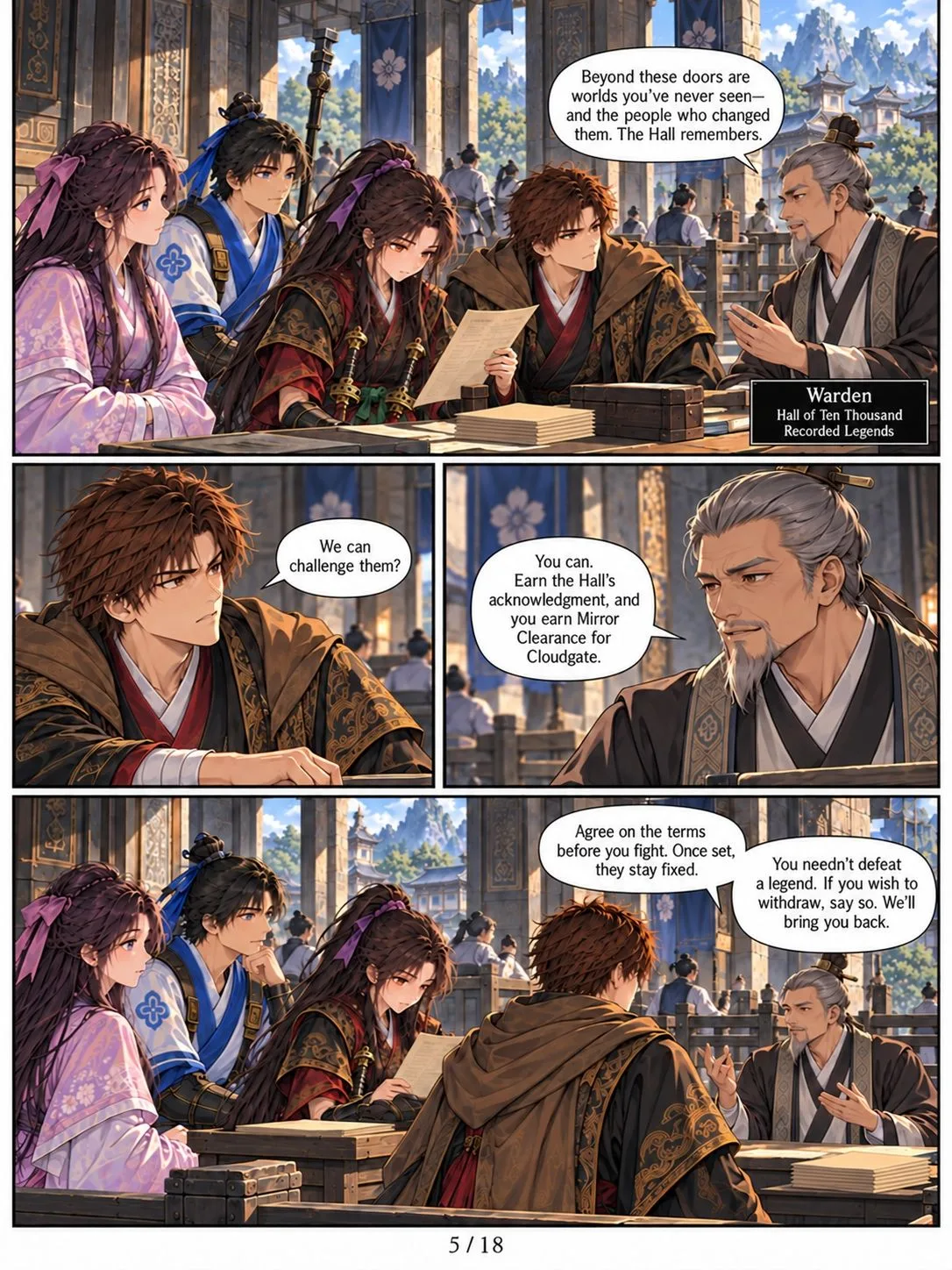 I Died During a College Debate and Awoke as the Heavenly Debater Chapter 53 page 5