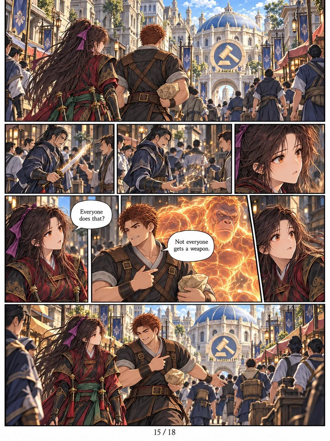 I Died During a College Debate and Awoke as the Heavenly Debater Chapter 53 page 15