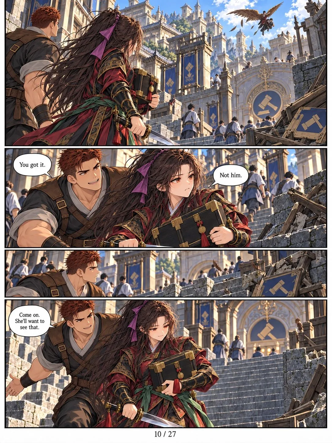 I Died During a College Debate and Awoke as the Heavenly Debater Chapter 54 page 10