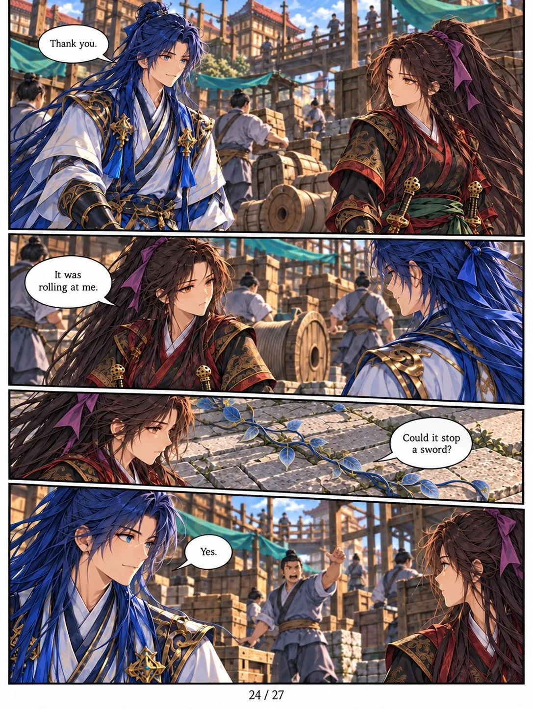 I Died During a College Debate and Awoke as the Heavenly Debater Chapter 54 page 24