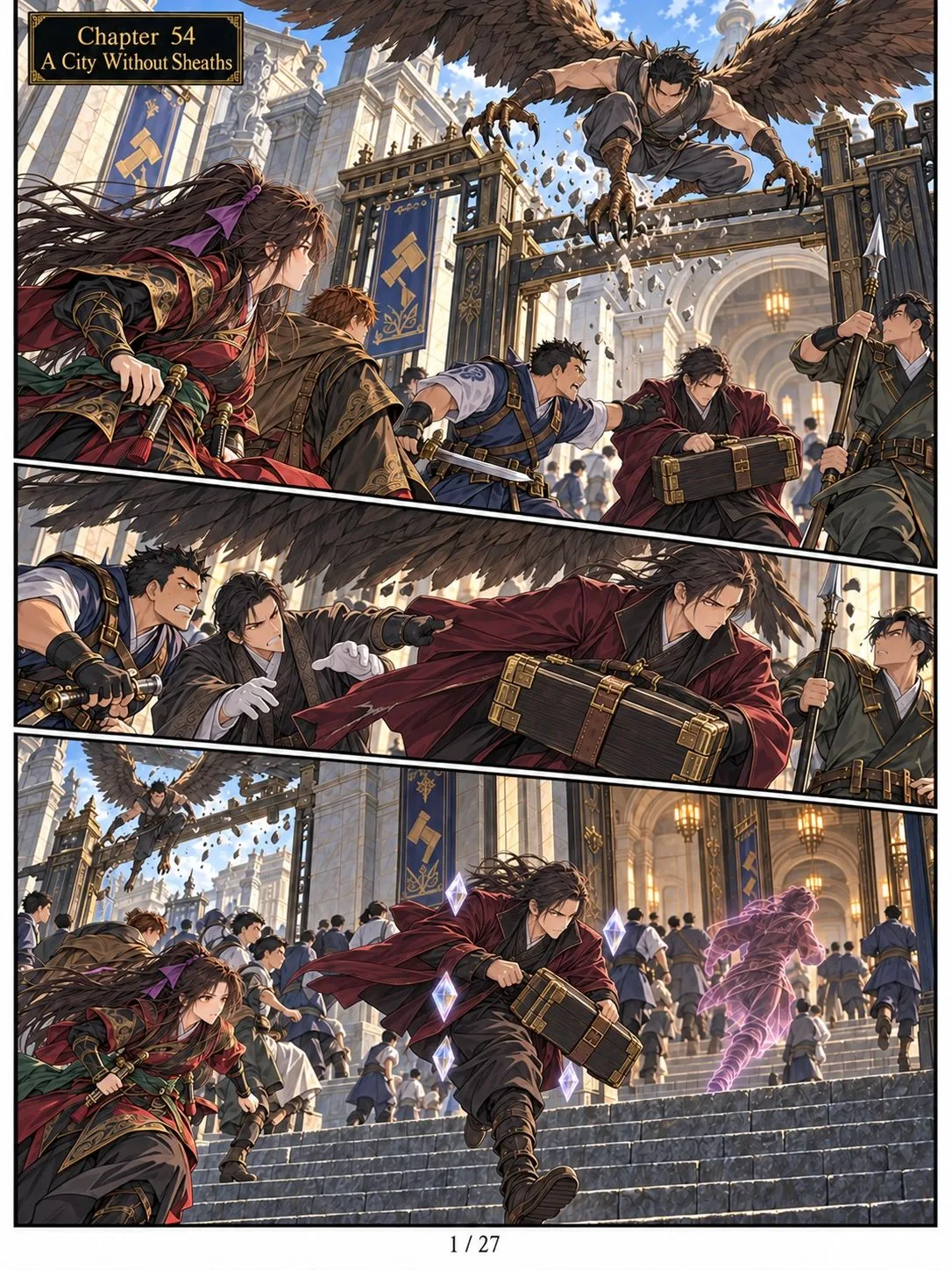 I Died During a College Debate and Awoke as the Heavenly Debater Chapter 54 page 1
