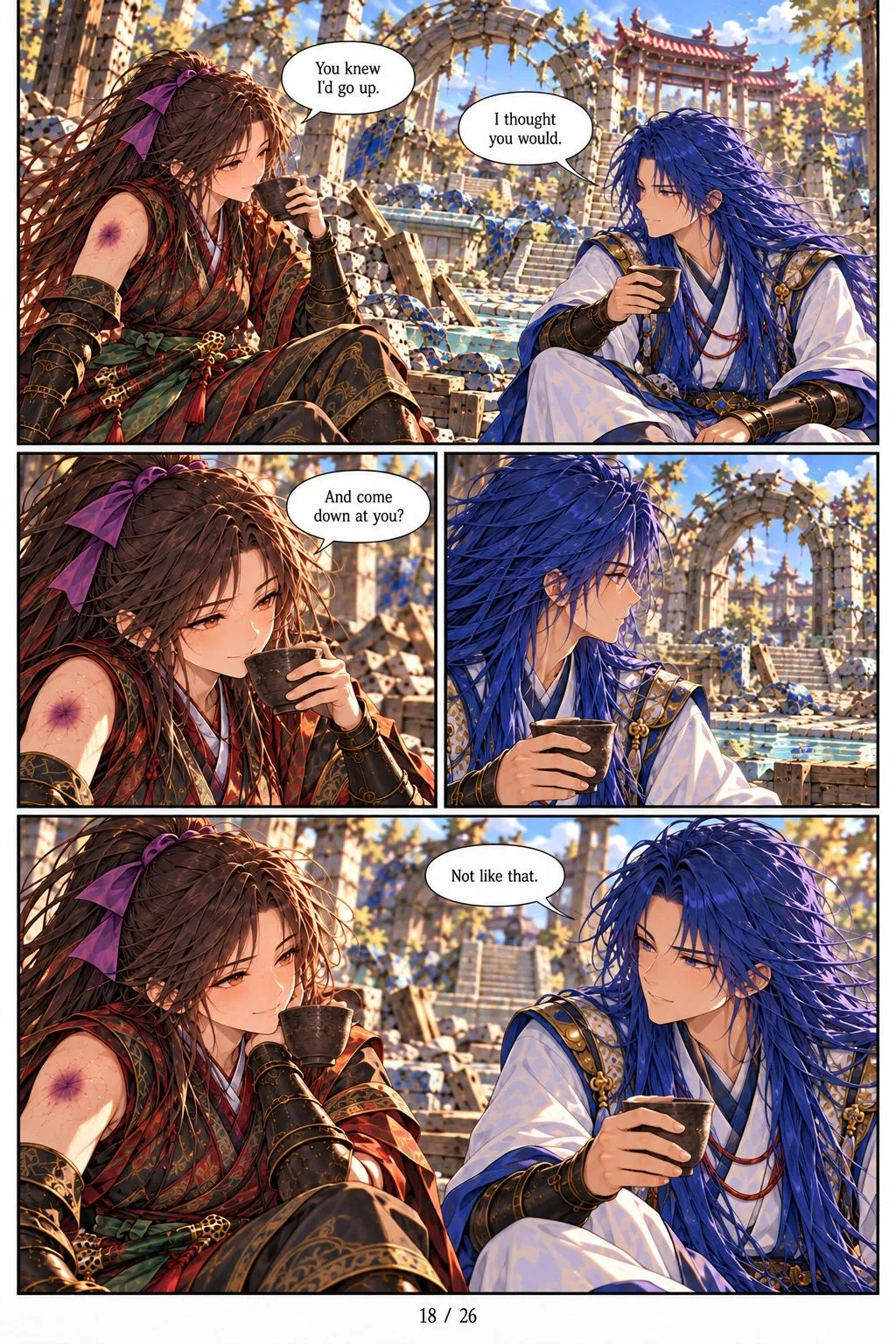 I Died During a College Debate and Awoke as the Heavenly Debater Chapter 57 page 18