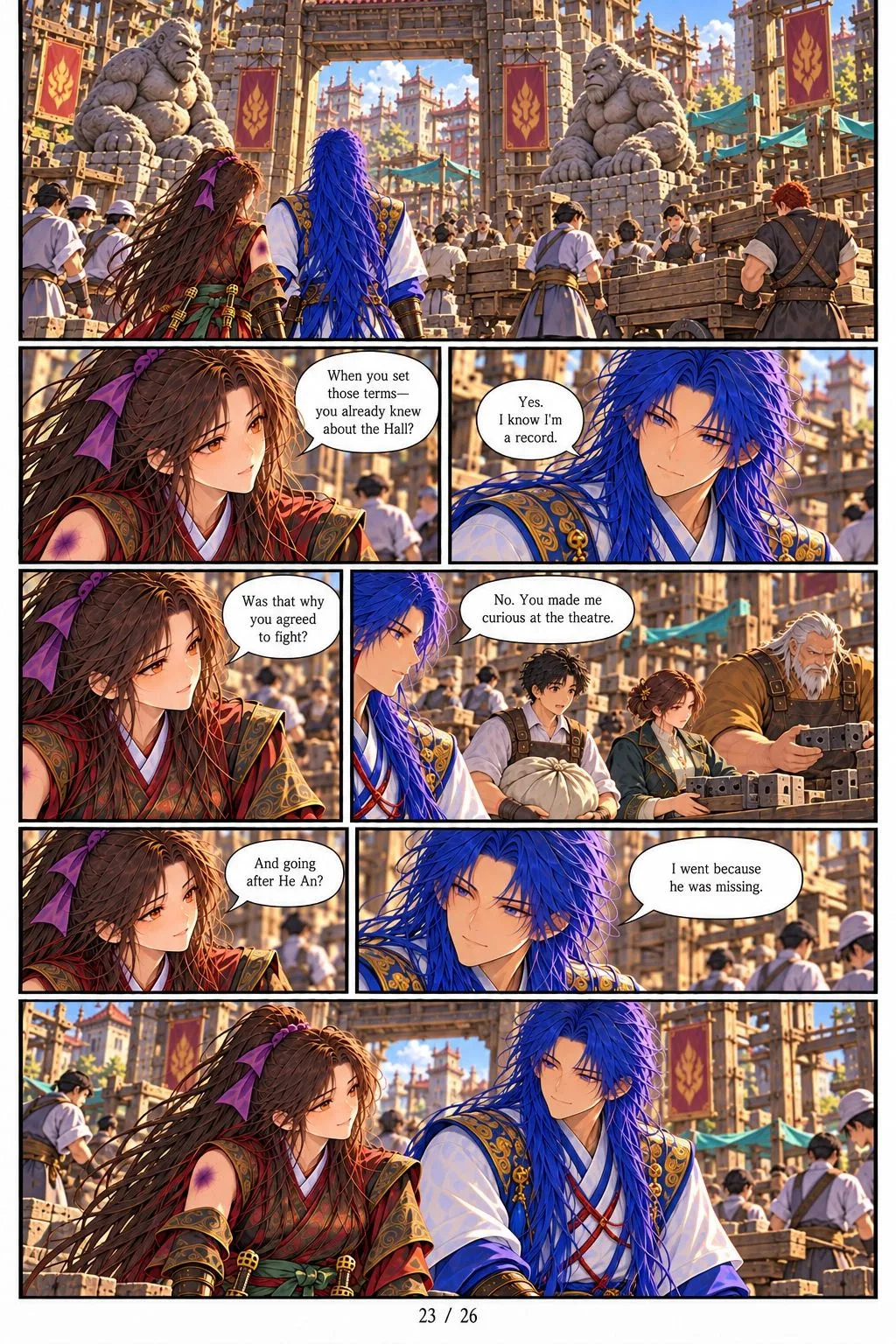 I Died During a College Debate and Awoke as the Heavenly Debater Chapter 57 page 23