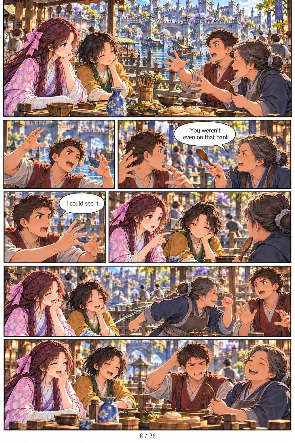I Died During a College Debate and Awoke as the Heavenly Debater Chapter 60 page 8