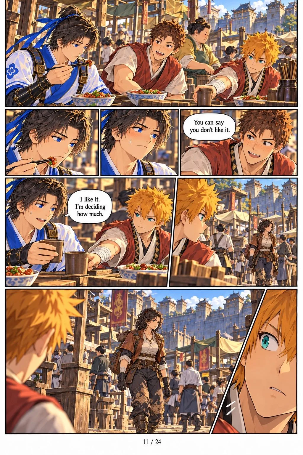 I Died During a College Debate and Awoke as the Heavenly Debater Chapter 64 page 11