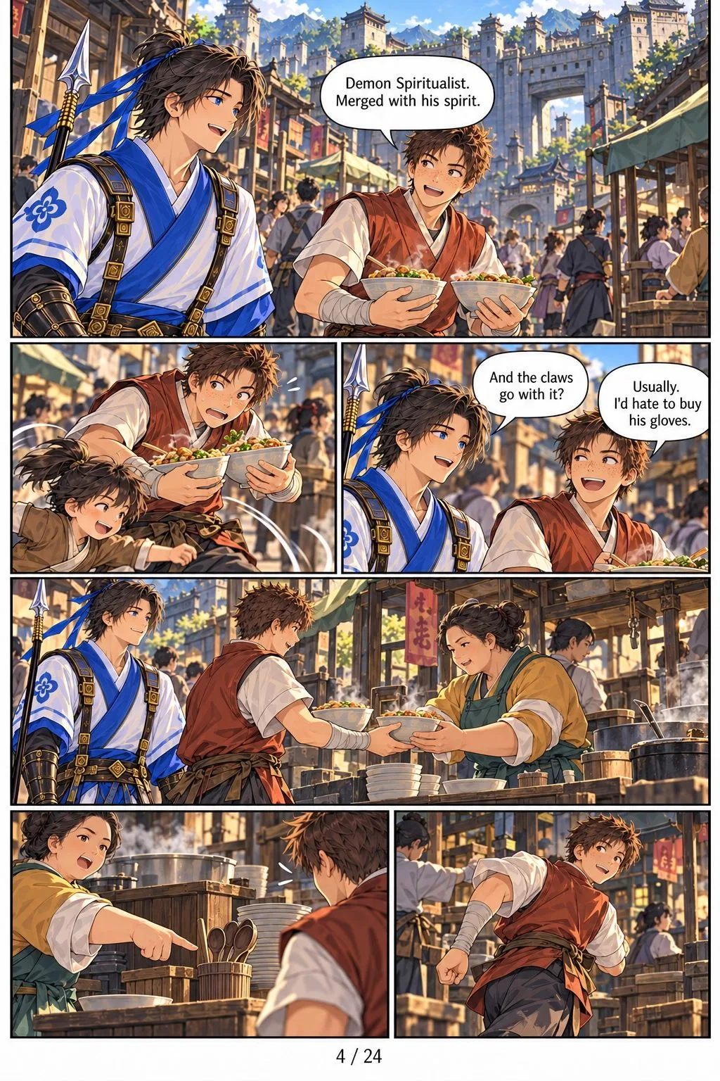 I Died During a College Debate and Awoke as the Heavenly Debater Chapter 64 page 4