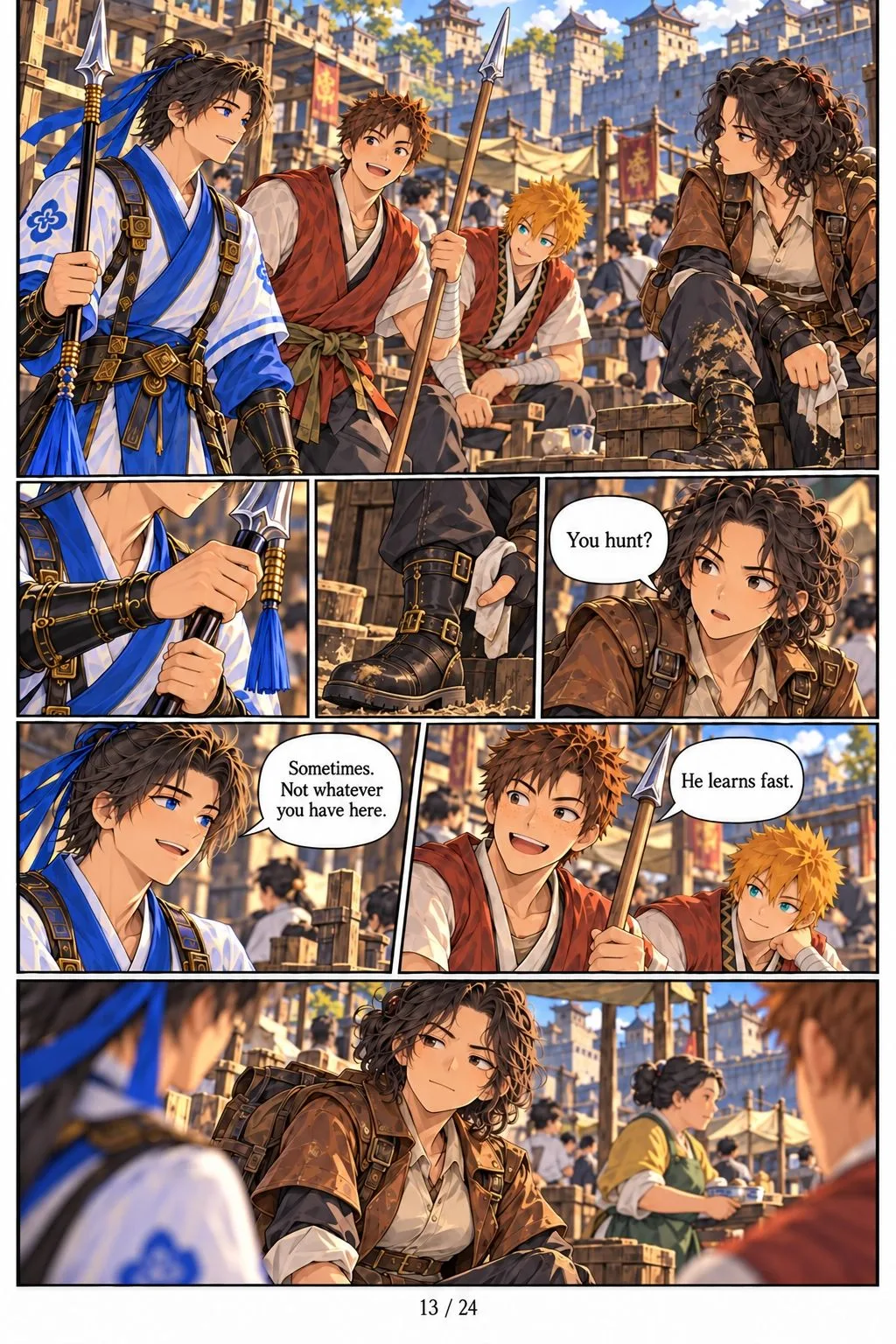 I Died During a College Debate and Awoke as the Heavenly Debater Chapter 64 page 13
