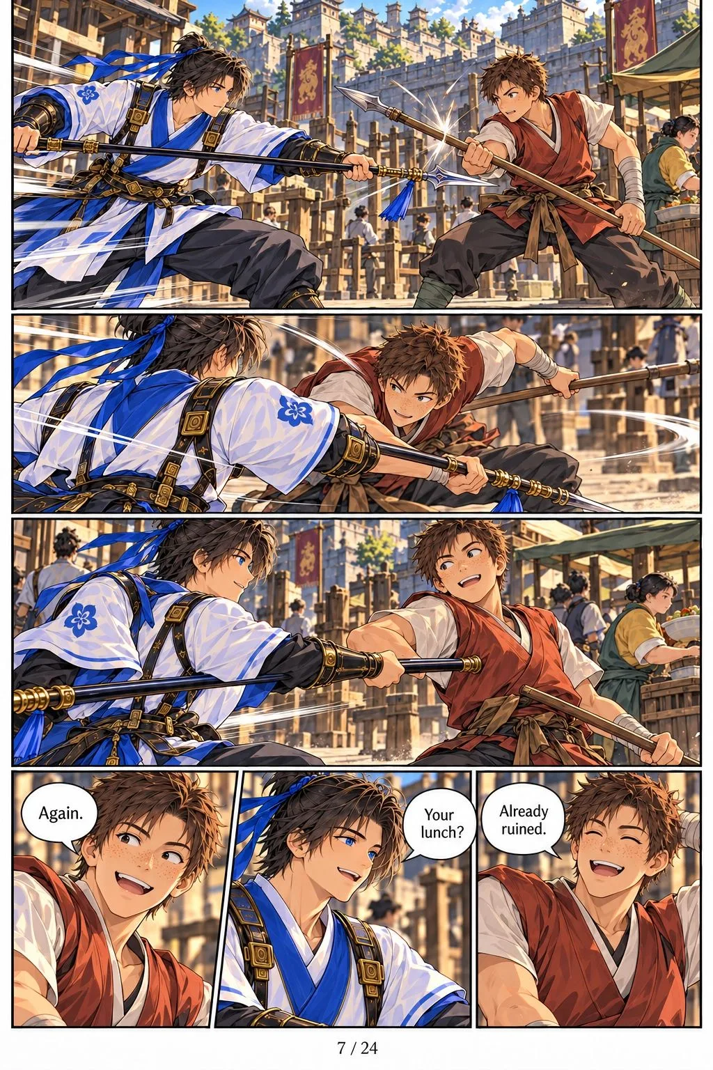 I Died During a College Debate and Awoke as the Heavenly Debater Chapter 64 page 7