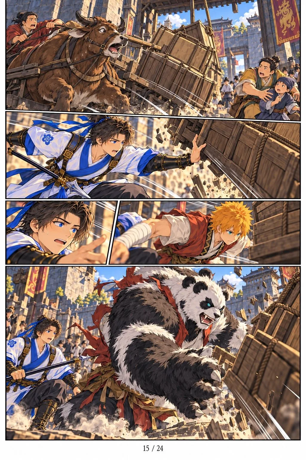I Died During a College Debate and Awoke as the Heavenly Debater Chapter 64 page 15