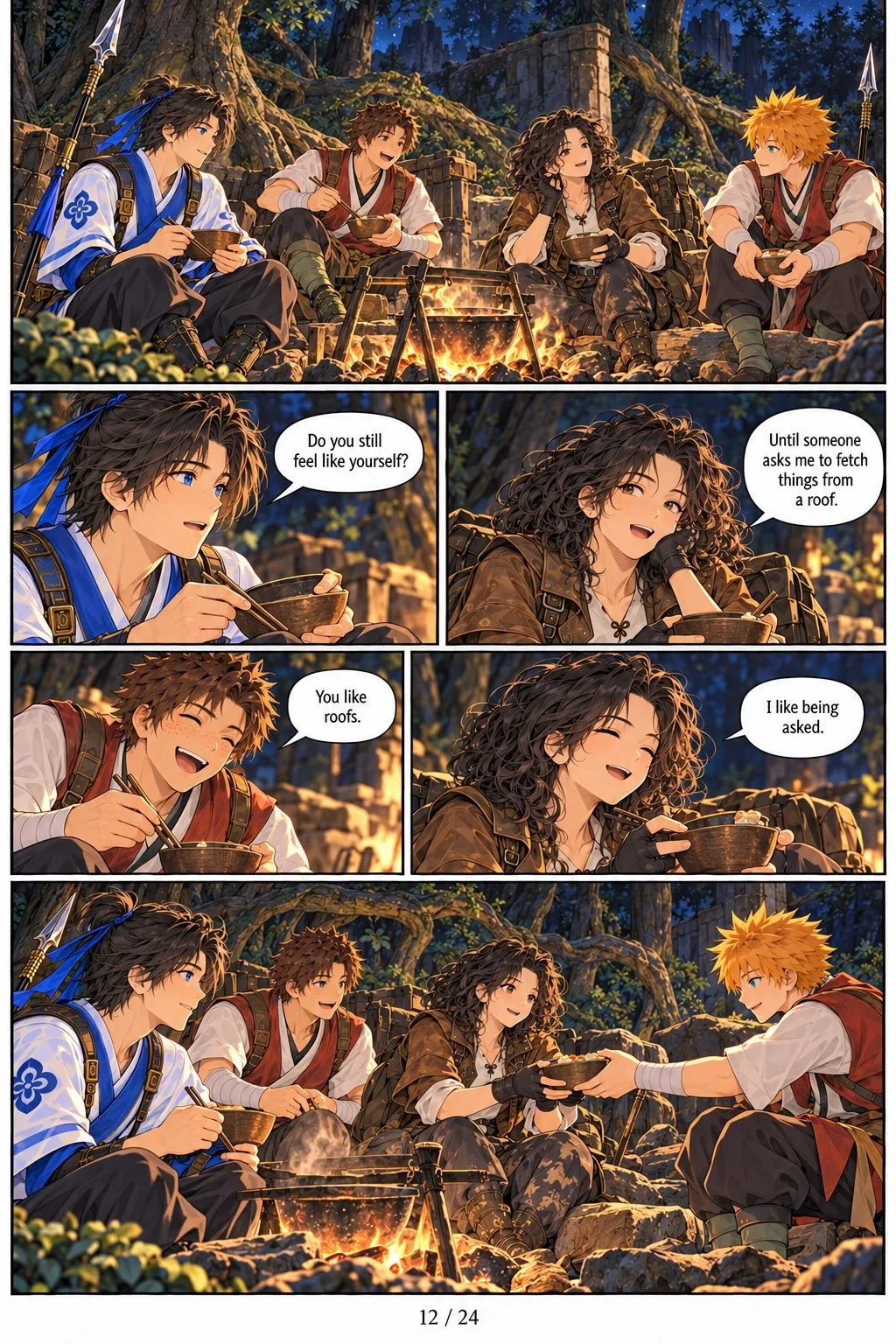 I Died During a College Debate and Awoke as the Heavenly Debater Chapter 65 page 12