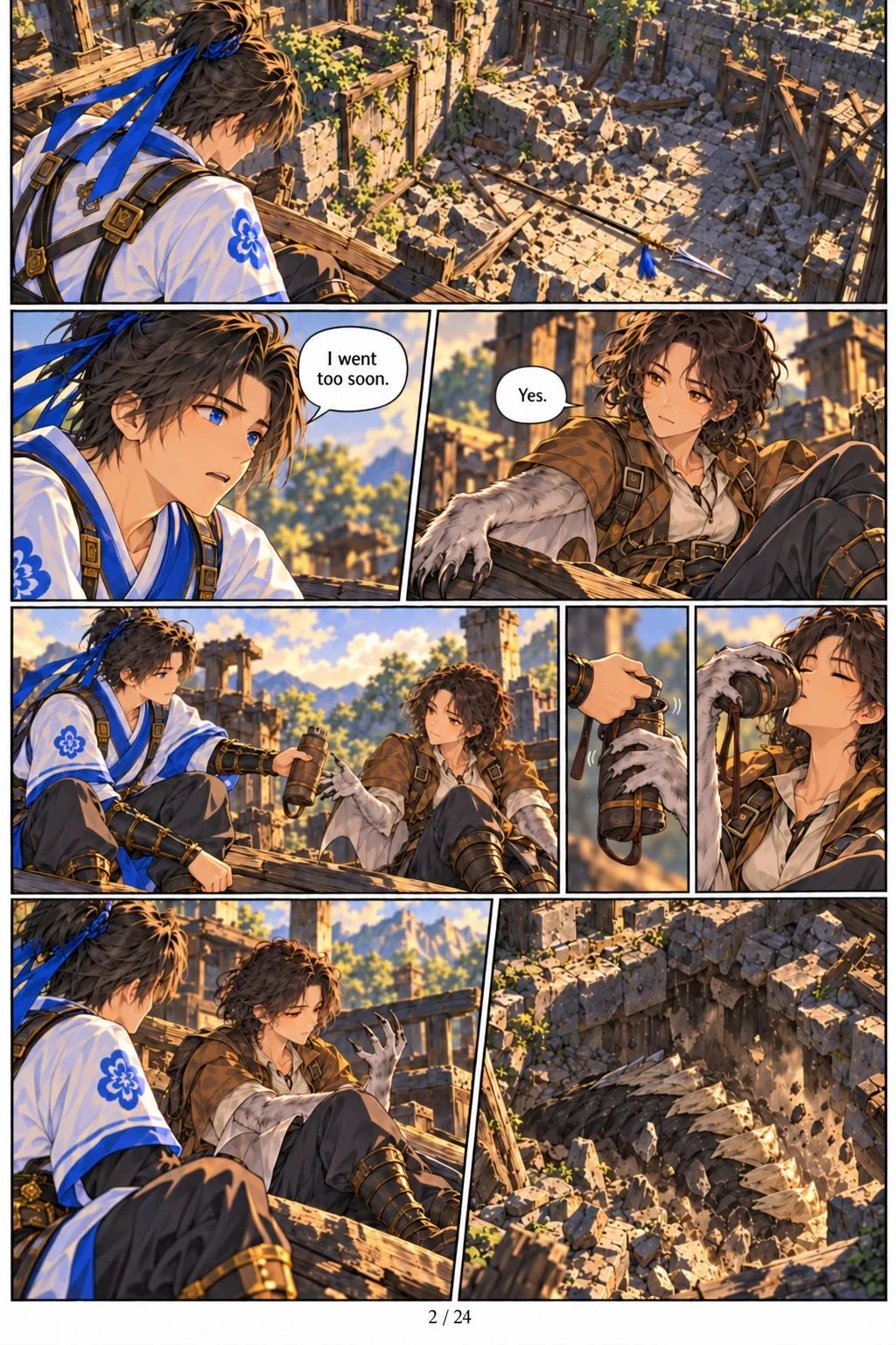 I Died During a College Debate and Awoke as the Heavenly Debater Chapter 66 page 2